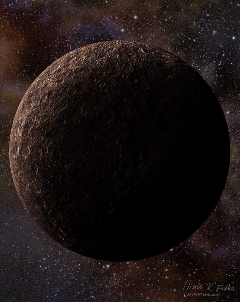 This 9th planet, called Planet X, is theorized to be 10 larger than Earth.