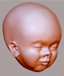 How to Make a ZBrush Baby Face