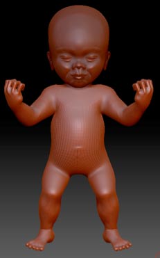 How to Make a ZBrush Baby