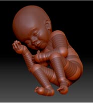How to Make a ZBrush Baby