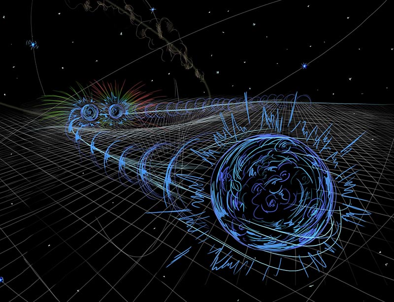 Black Hole Art for Nobel Prize Winner - Blog - SayoStudio